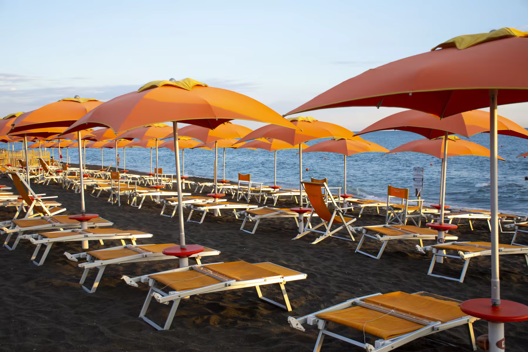 La spiaggia attrezzata del Malibu